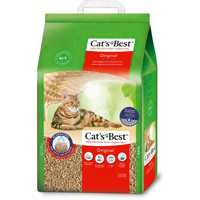 Cat's Best Original Lecho Vegetal para gatos