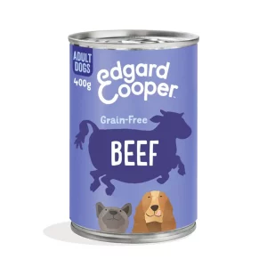 Lata de comida para perros Vacuno sin cereales | Edgard & Cooper LOBITOS