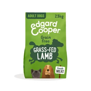 Pienso de cordero alimentado con pasto sin cereales para perros | Edgard & Cooper en LOBITOS