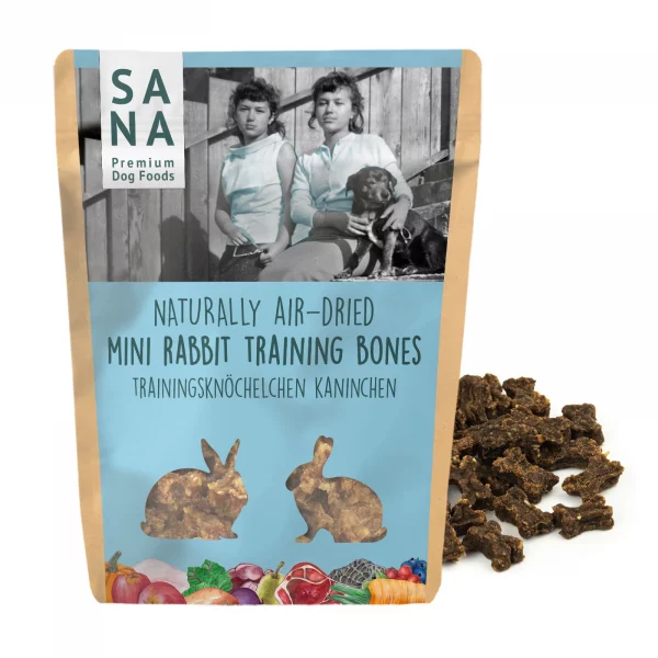 Sanadog Mini Rabbit Training Bones 100g