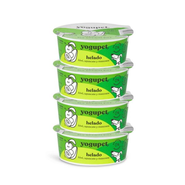 YoguPet Ice Cream Green 4x110g LOBITOS