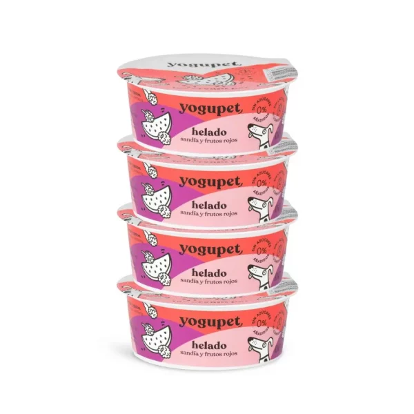 YoguPet Ice Cream Red 4x110g. LOBITOS