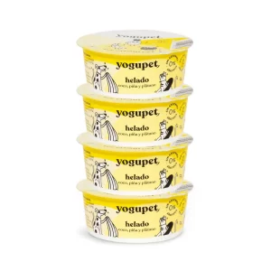 YoguPet Ice Cream Yellow 4x110g