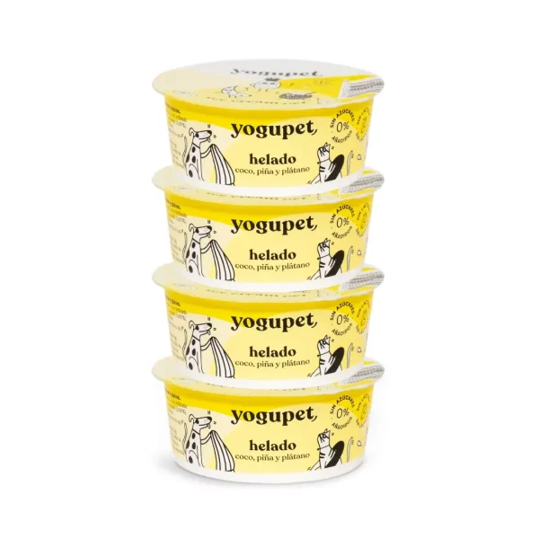 YoguPet Ice Cream Yellow 4x110g