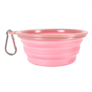 Ibiyaya Quick Bite Collapsible Bowl Pink LOBITOS