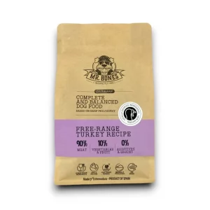 Mr.Bones DRY BARF Pavo 450g LOBITOS